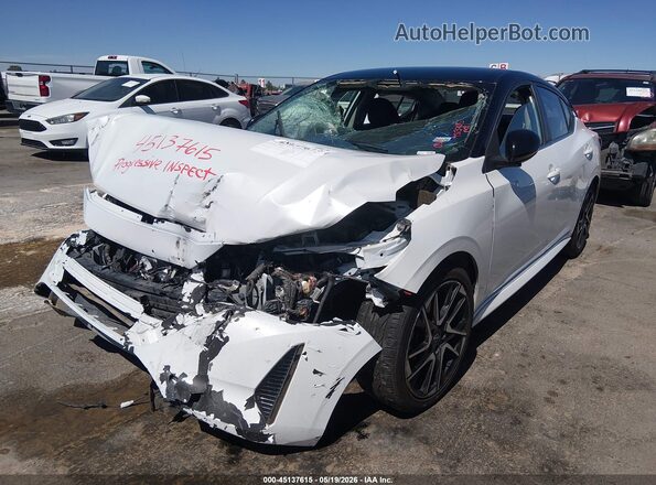 3N1AB8DV3RY244136 2024 NISSAN SENTRA White Vista tres cuartos delantera izquierda