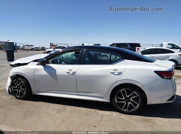 3N1AB8DV3RY244136 2024 NISSAN SENTRA White Vista interior de 360 grados
