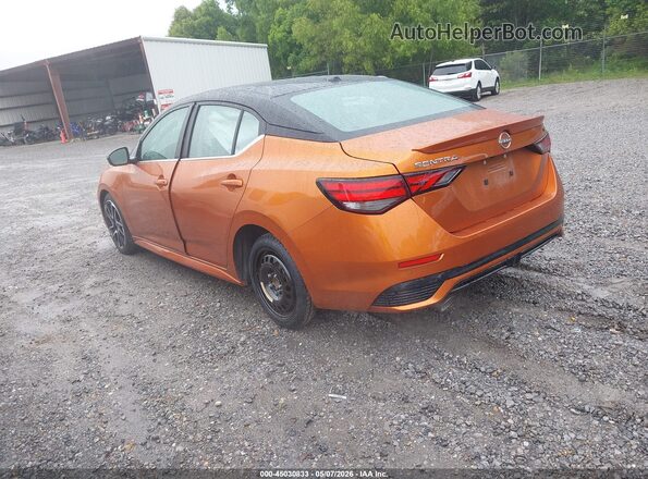 3N1AB8DV3RY331597 2024 NISSAN SENTRA Orange Հետևի ձախ