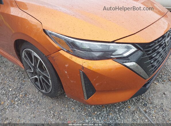 3N1AB8DV3RY331597 2024 NISSAN SENTRA Orange Դիմացի տեսք