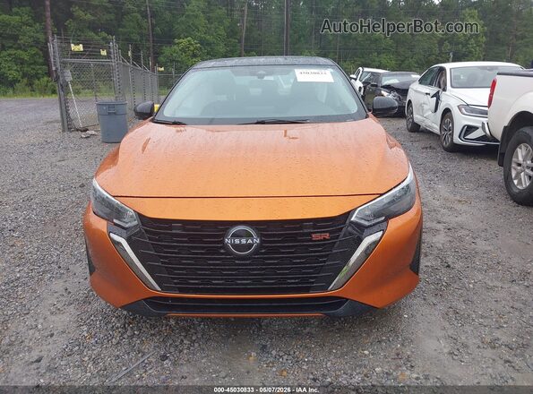 3N1AB8DV3RY331597 2024 NISSAN SENTRA Orange Սարքավորումների վահանակի տեսք