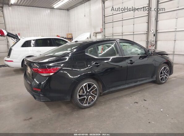 3N1AB8DV3SY203592 2025 NISSAN SENTRA Black Հետևի աջ