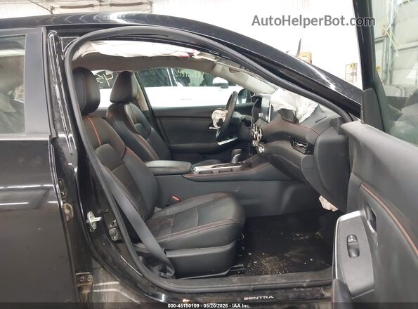 3N1AB8DV3SY203592 2025 NISSAN SENTRA Black Սալոնի դիմացի տեսք