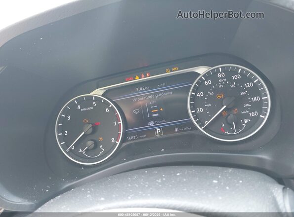 3N1AB8DV3SY215368 2025 NISSAN SENTRA Gray Widok tylnych siedzeń