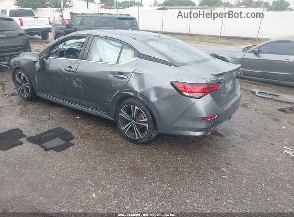 3N1AB8DV4MY298697 2021 NISSAN SENTRA Gray უკანა მარცხენა