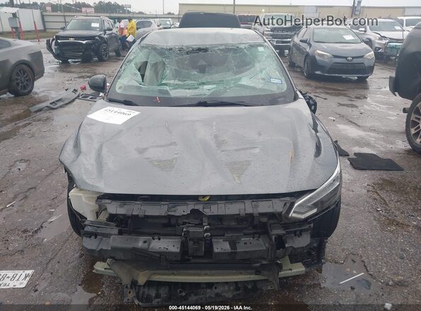 3N1AB8DV4MY298697 2021 NISSAN SENTRA Gray ხელსაწყოთა პანელის ხედი