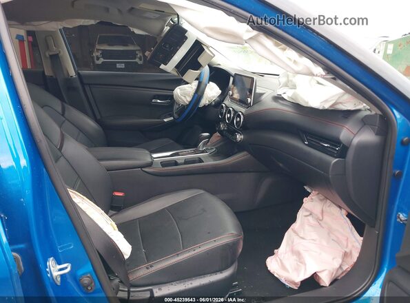 3N1AB8DV4RY295984 2024 NISSAN SENTRA Blue Widok wnętrza z przodu