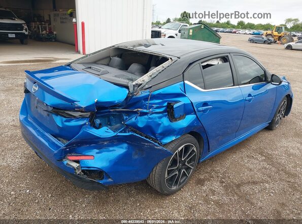 3N1AB8DV4RY295984 2024 NISSAN SENTRA Blue Tył prawy