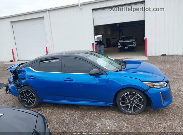 3N1AB8DV4RY295984 2024 NISSAN SENTRA Blue Widok wnętrza 360 stopni