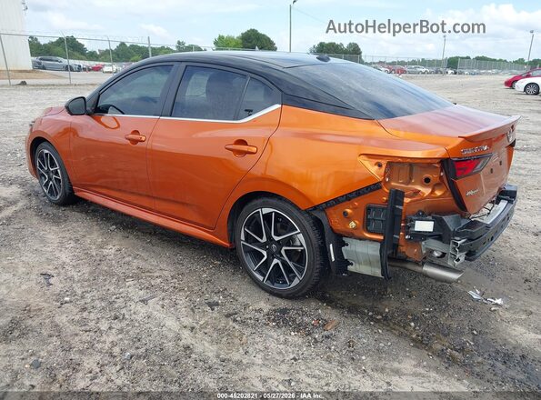 3N1AB8DV4RY357660 2024 NISSAN SENTRA Orange Rear left