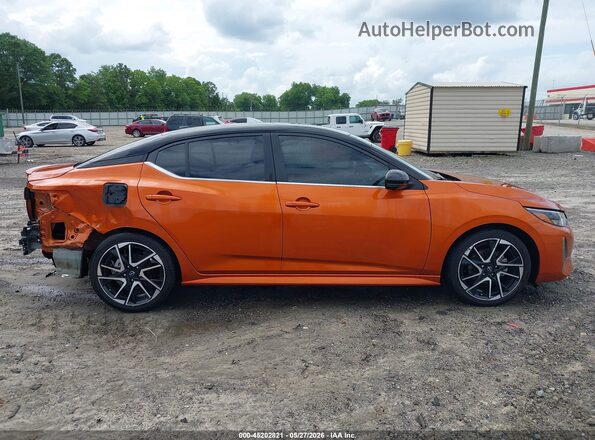 3N1AB8DV4RY357660 2024 NISSAN SENTRA Orange 360 interior view