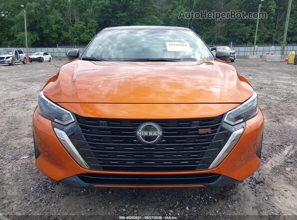 3N1AB8DV4RY357660 2024 NISSAN SENTRA Orange Rear interior view