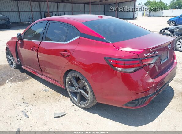 3N1AB8DV4RY385636 2024 NISSAN SENTRA Red Trasero izquierdo