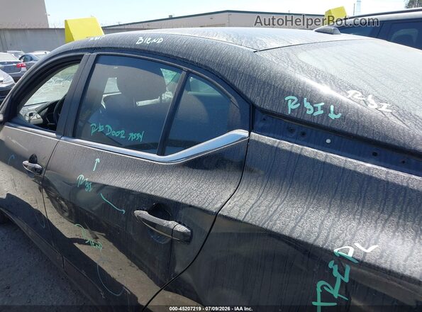 3N1AB8DV5MY219246 2021 NISSAN SENTRA Black სალონის 360-გრადუსიანი ხედი