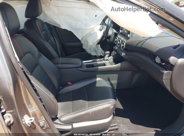 3N1AB8DV5NY277035 2022 NISSAN SENTRA Gray წინა სალონის ხედი