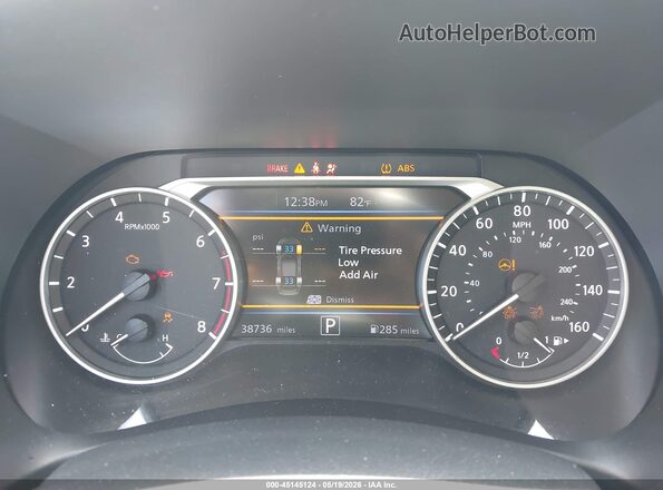 3N1AB8DV5NY277035 2022 NISSAN SENTRA Gray უკანა სავარძლების ხედი