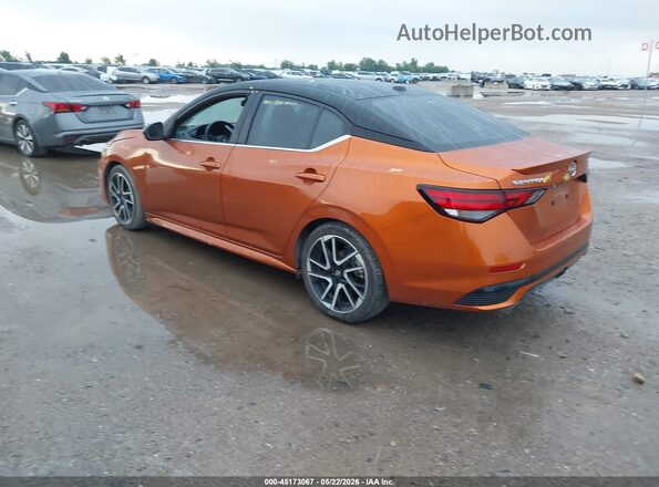 3N1AB8DV5SY284904 2025 NISSAN SENTRA Orange Rear left