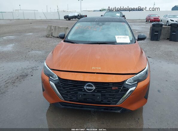 3N1AB8DV5SY284904 2025 NISSAN SENTRA Orange Front view