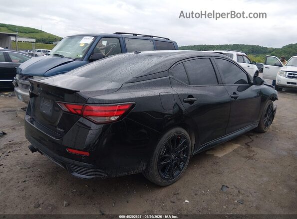 3N1AB8DV5SY294705 2025 NISSAN SENTRA Черный Задняя правая четверть