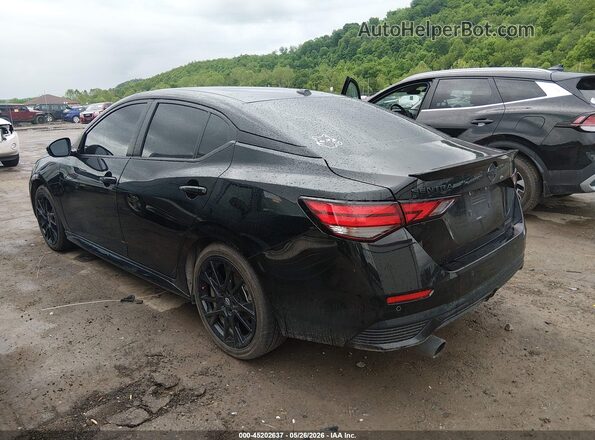 3N1AB8DV5SY294705 2025 NISSAN SENTRA Черный Задняя левая четверть