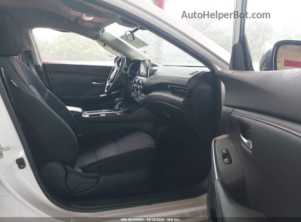 3N1AB8DV6MY203363 2021 NISSAN SENTRA White Вид салону спереду