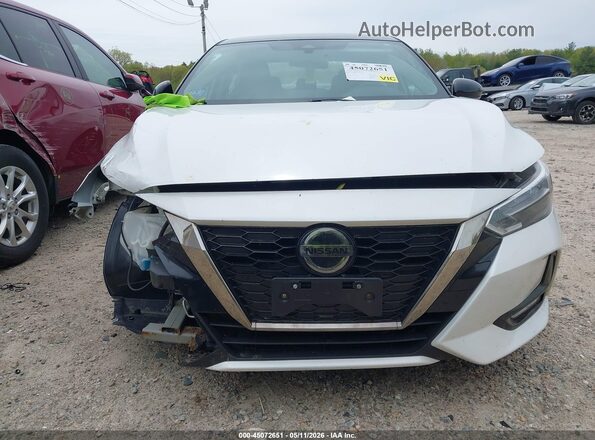 3N1AB8DV6MY237738 2021 NISSAN SENTRA White Vista interior trasera