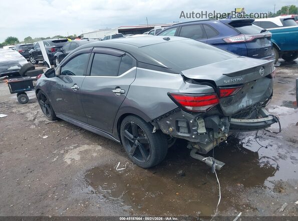 3N1AB8DV6MY303138 2021 NISSAN SENTRA Gray უკანა მარცხენა