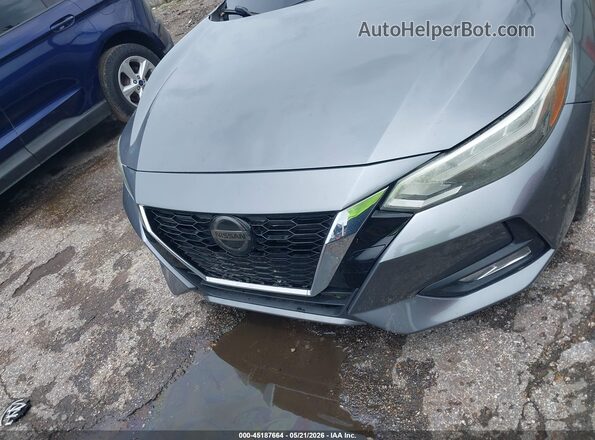 3N1AB8DV6MY303138 2021 NISSAN SENTRA Gray ხელსაწყოთა პანელის ხედი
