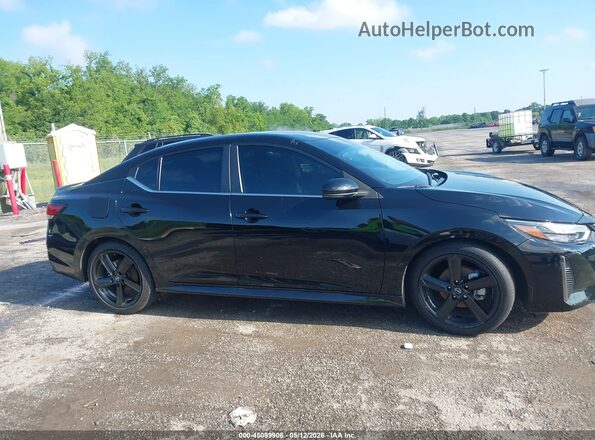 3N1AB8DV7RY282940 2024 NISSAN SENTRA Black Widok wnętrza 360 stopni