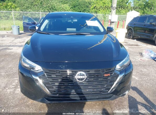 3N1AB8DV7RY282940 2024 NISSAN SENTRA Black Widok wnętrza z tyłu