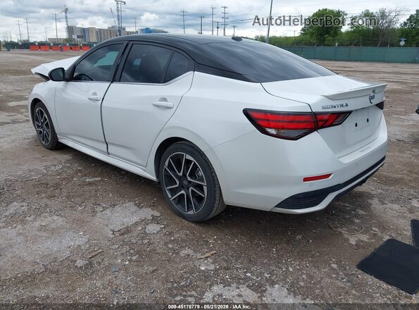 3N1AB8DV7SY232576 2025 NISSAN SENTRA White Հետևի ձախ