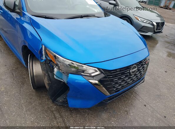 3N1AB8DV7SY268655 2025 NISSAN SENTRA Синий Вид спереди