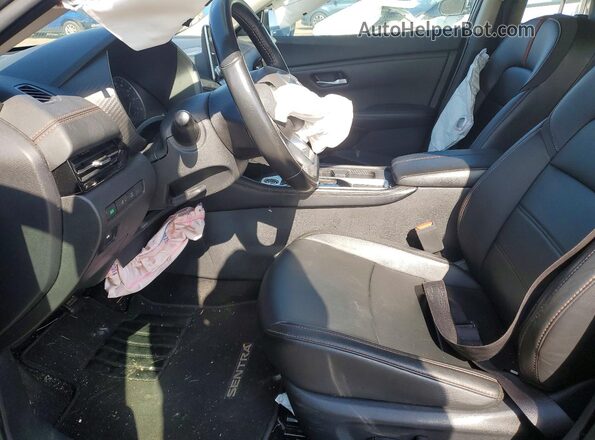 3N1AB8DV8MY324539 2021 NISSAN SENTRA Gray Widok wnętrza z przodu