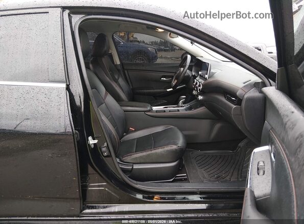 3N1AB8DV8NY320122 2022 NISSAN SENTRA Black Սալոնի դիմացի տեսք