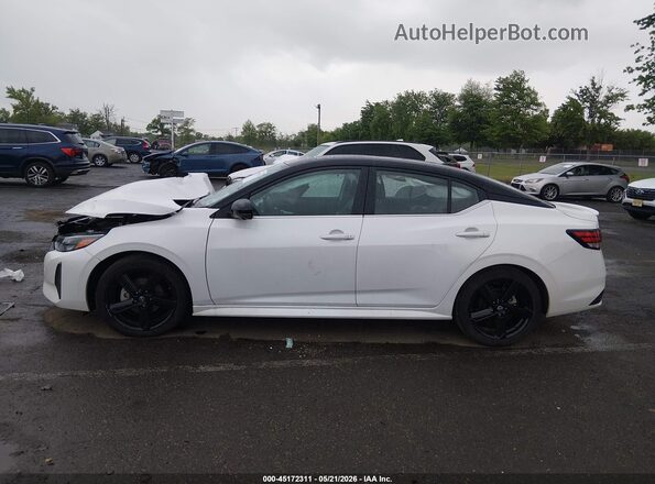 3N1AB8DV8RY307439 2024 NISSAN SENTRA White Սալոնի 360 աստիճան տեսք