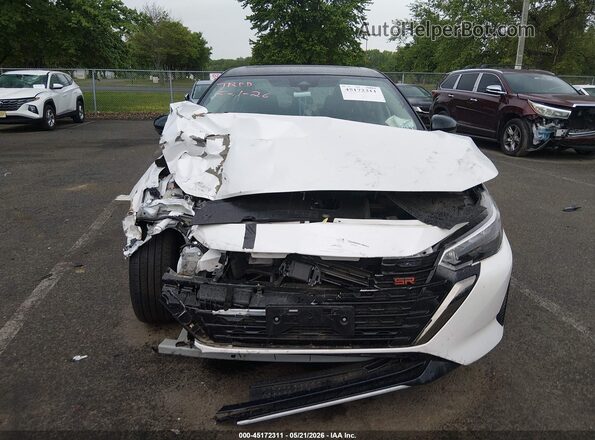 3N1AB8DV8RY307439 2024 NISSAN SENTRA White Սարքավորումների վահանակի տեսք