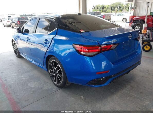 3N1AB8DV8RY332342 2024 NISSAN SENTRA Blue Tył lewy