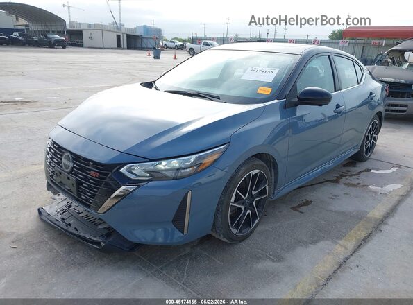 3N1AB8DV8RY359251 2024 NISSAN SENTRA Gray წინა მარცხენა ხედი სამი მეოთხედიდან