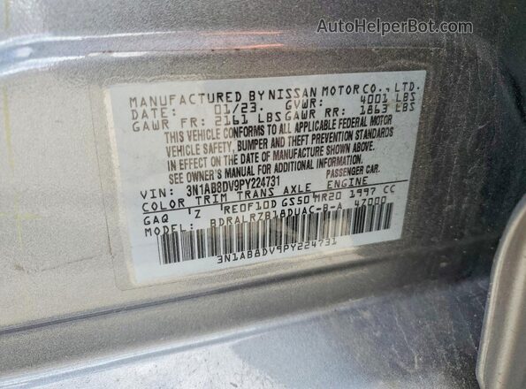 3N1AB8DV9PY224731 2023 NISSAN SENTRA Gray 