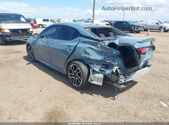 3N1AB8DV9SY215455 2025 NISSAN SENTRA Синий Задняя левая четверть