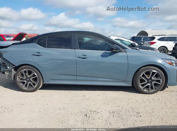 3N1AB8DV9SY346255 2025 NISSAN SENTRA Pewter Widok wnętrza z tyłu