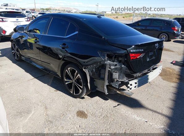 3N1AB8DVXMY206413 2021 NISSAN SENTRA Black Задня ліва чверть