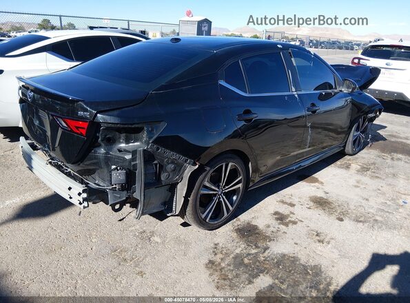 3N1AB8DVXMY206413 2021 NISSAN SENTRA Black Задня права чверть