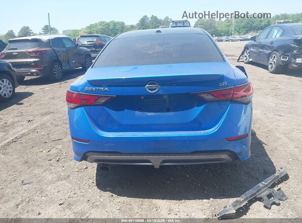 3N1AB8DVXMY258303 2021 NISSAN SENTRA Blue 