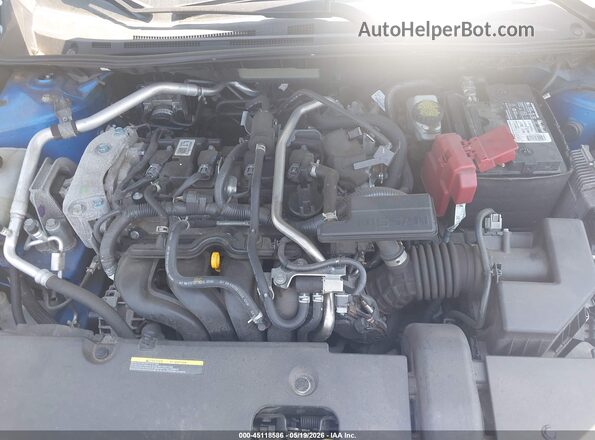 3N1AB8DVXMY258303 2021 NISSAN SENTRA Blue Widok z tyłu