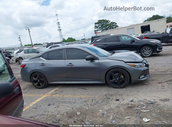 3N1AB8DVXMY313963 2021 NISSAN SENTRA Gray Vista interior trasera