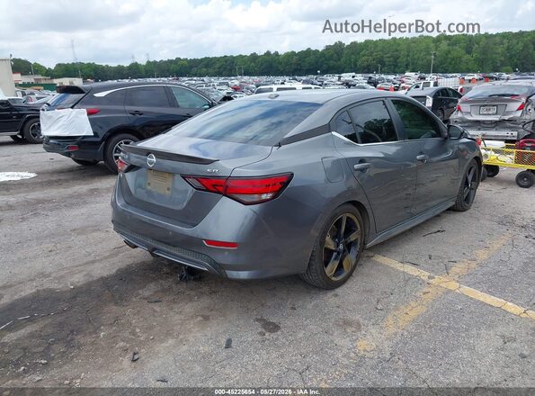 3N1AB8DVXMY313963 2021 NISSAN SENTRA Gray Trasero derecho