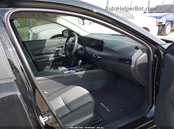 3N1AB9CV0TY217183 2026 NISSAN SENTRA Black Vista interior delantera