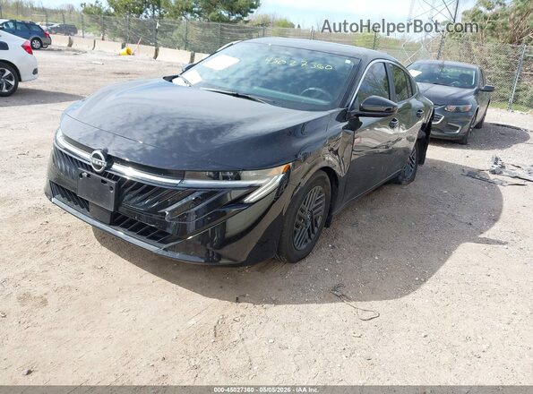 3N1AB9CV0TY217183 2026 NISSAN SENTRA Black Vista tres cuartos delantera izquierda