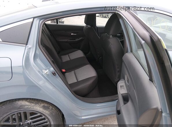 3N1AB9CV0TY235473 2026 NISSAN SENTRA Blue Widok naklejki z numerem VIN